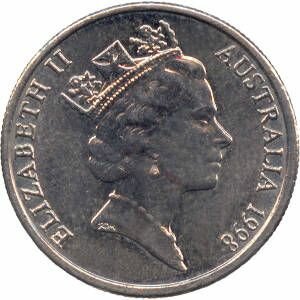 5 cents Australia 1998